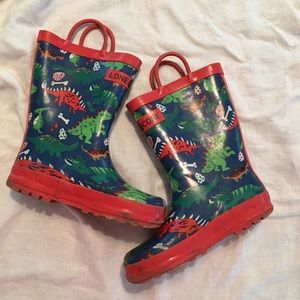 Lone Cone Children’s Rubber Dinosaur Boots